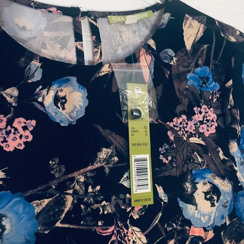 NEW Gianni Bini Retro Bell Sleeve Floral Dress - Image 2