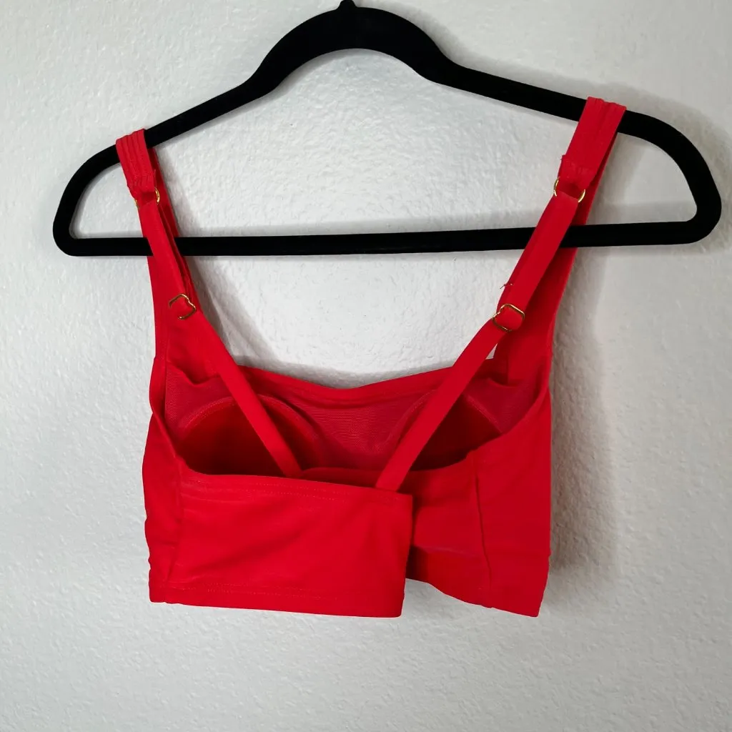 Yummie Womens Red Gaia Bikini Set Size 12 - Image 6