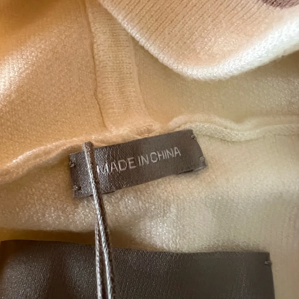 Soia And Kyo Leila Sweater Hoodie Sweatshirt Loungewear Powder Pearl NWT Small - Image 9