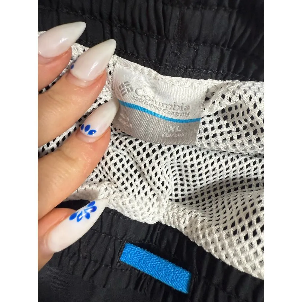 Columbia PFG Omni-Shade Black Shorts Size XL (18-20) - Image 5