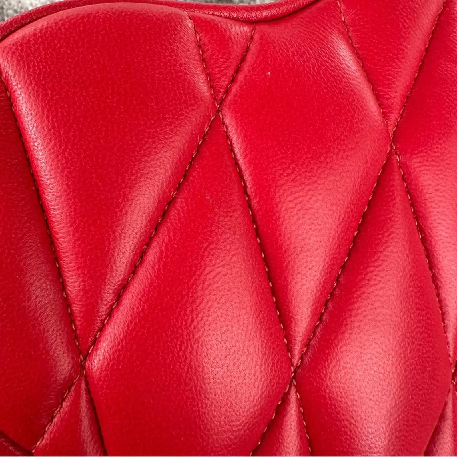 Coach Heart 14 Quilted Pillow Crossbody Bag Sport Red - Image 8