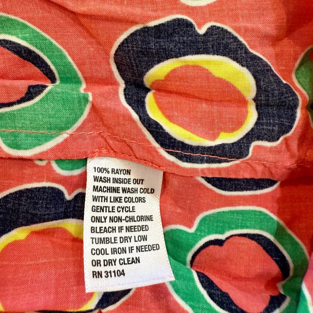 Crown & Ivy  Pink and Green Patterned Mini Dress - Image 6