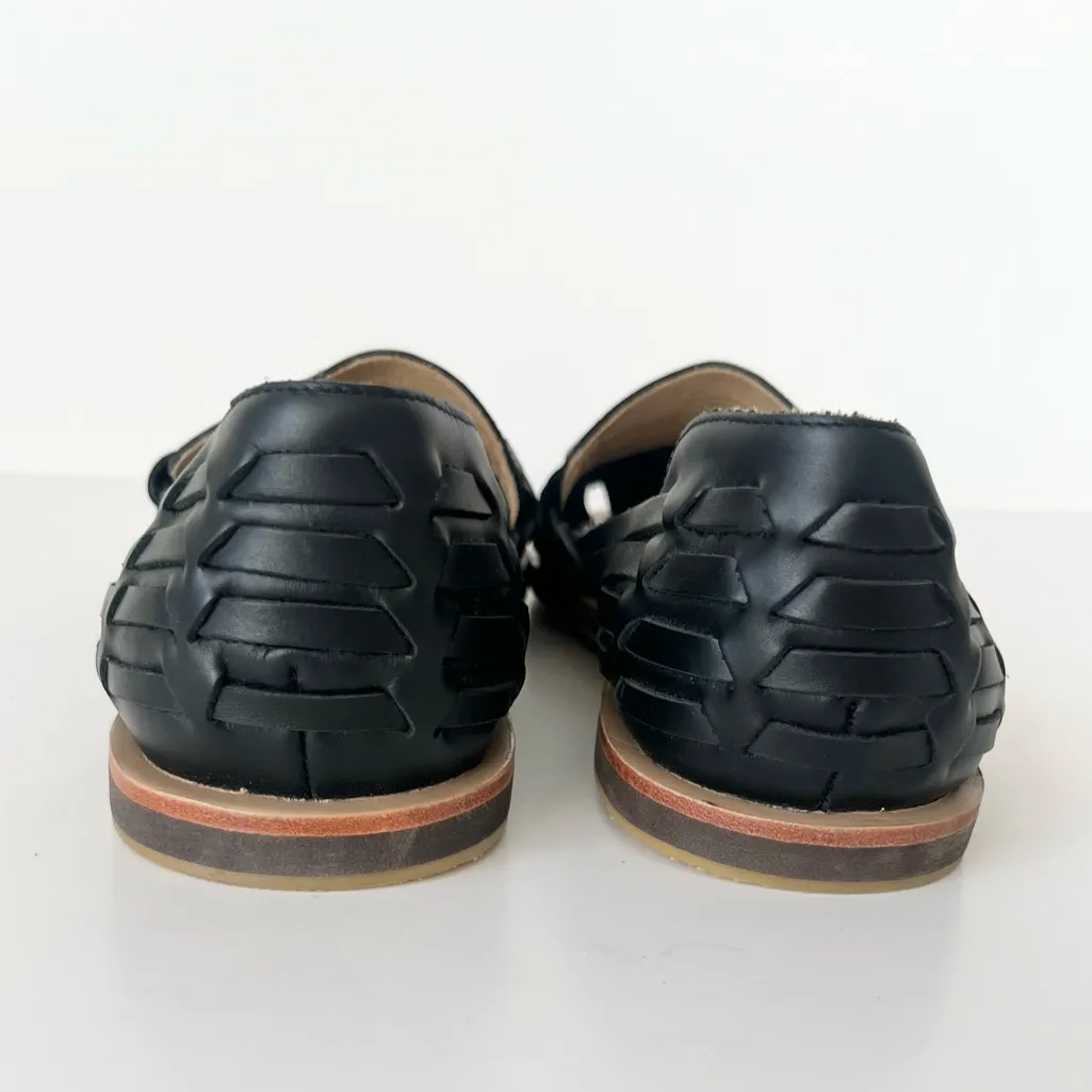 Nisolo huaraches leather sandals black 10 - Image 6