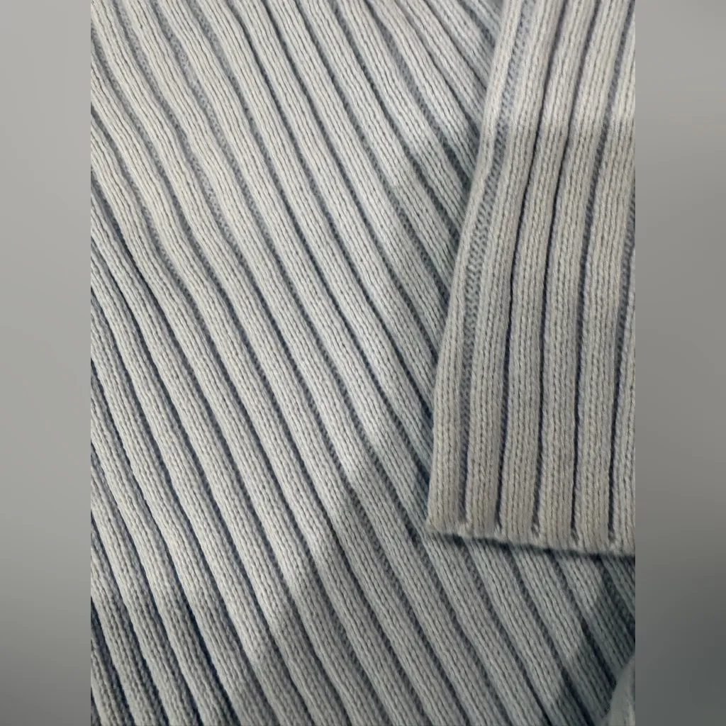 BP Light Blue Long Sleeve Sweater Dress - Image 7