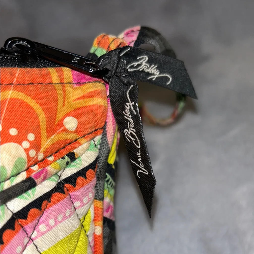 Vera Bradley “Ziggy Zinnia”Multicolor Floral Crossbody Bag - Image 5