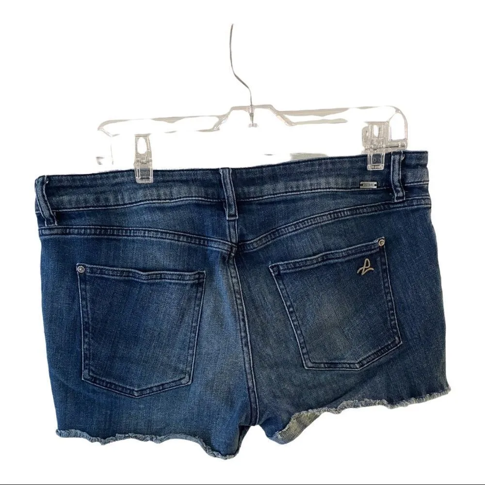 DL1961 Lola raw hem denim shorts size 30 - Image 2