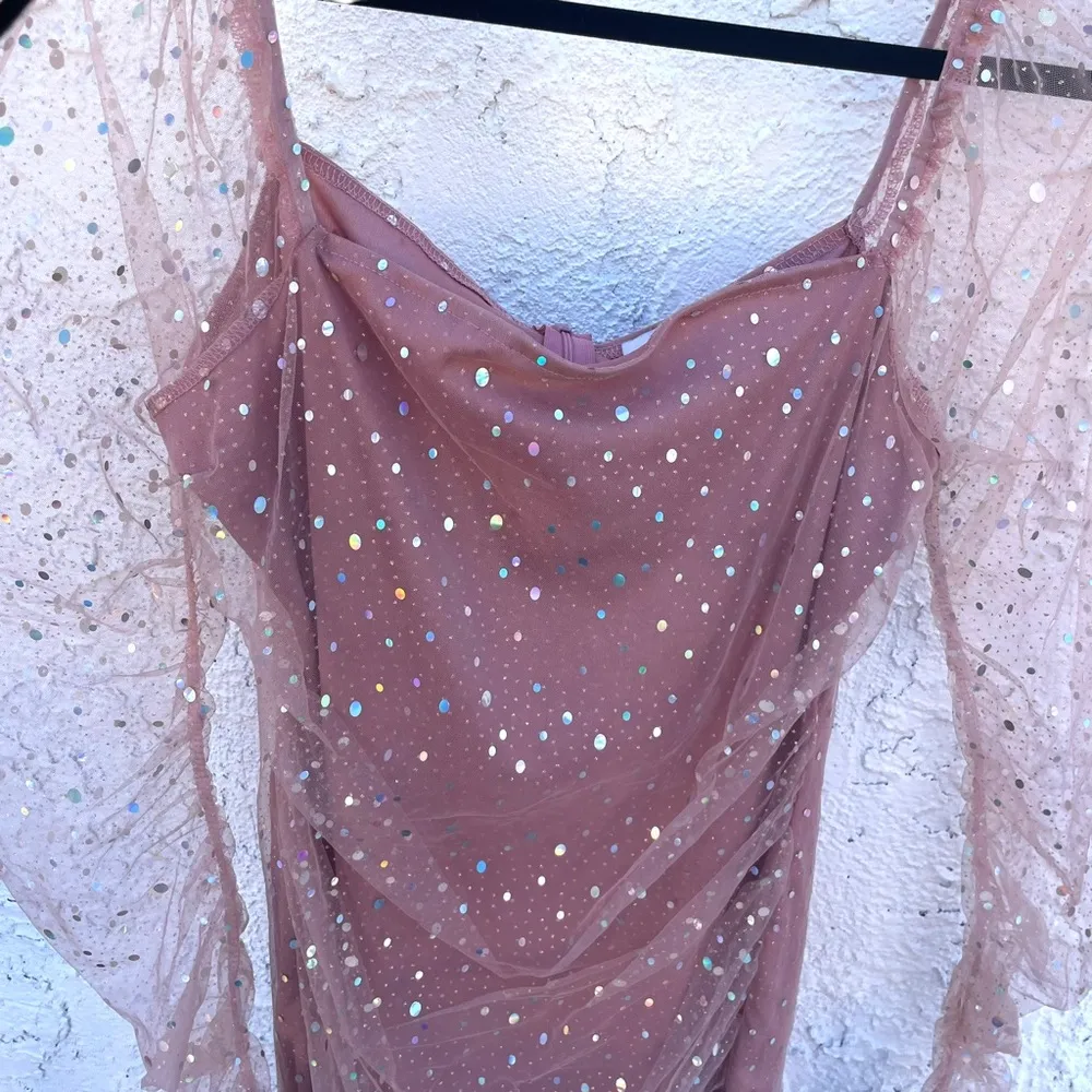 Area Stars Long Sleeve Mini Dress Size L - Image 8