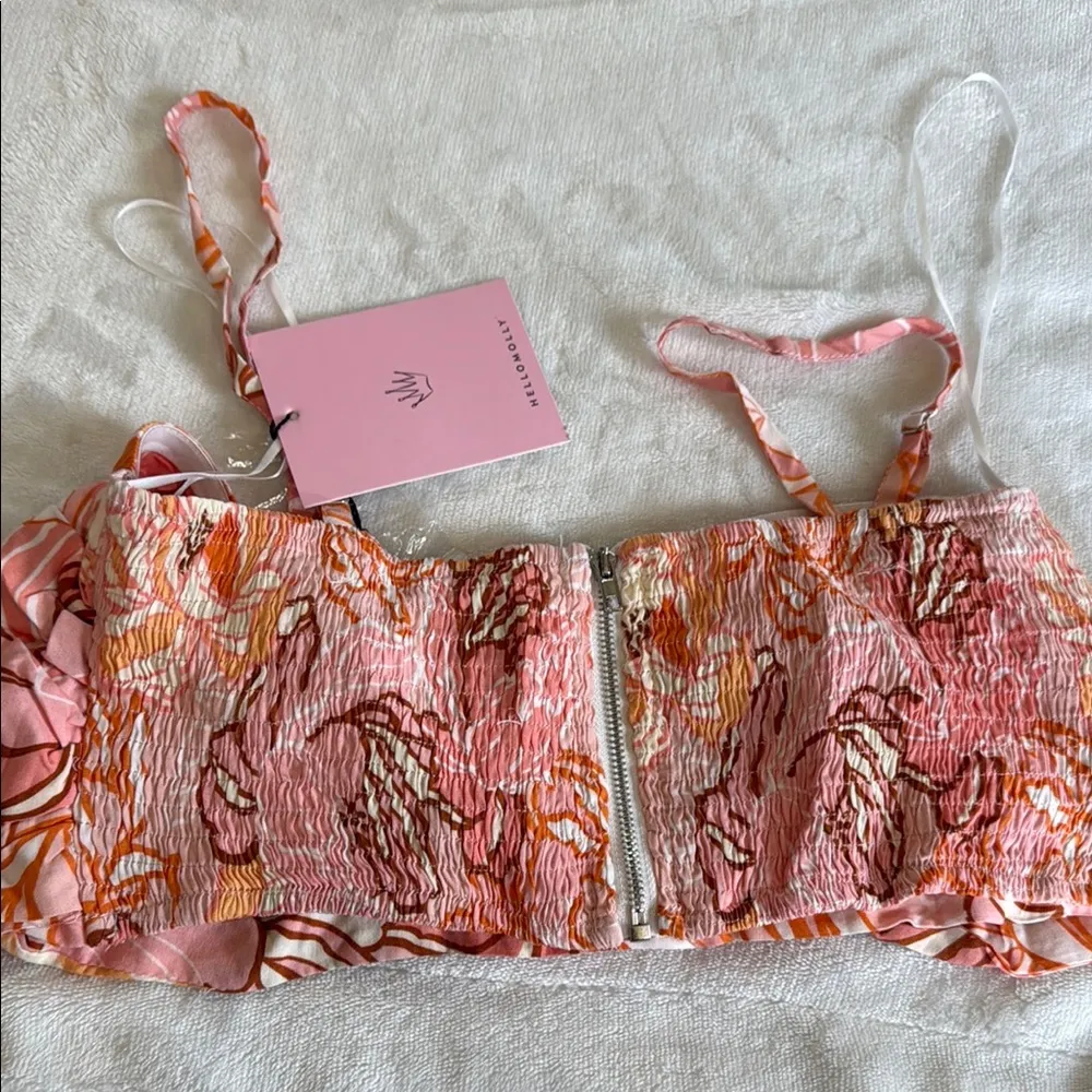 Hello Molly Floral Crop Top - Image 3