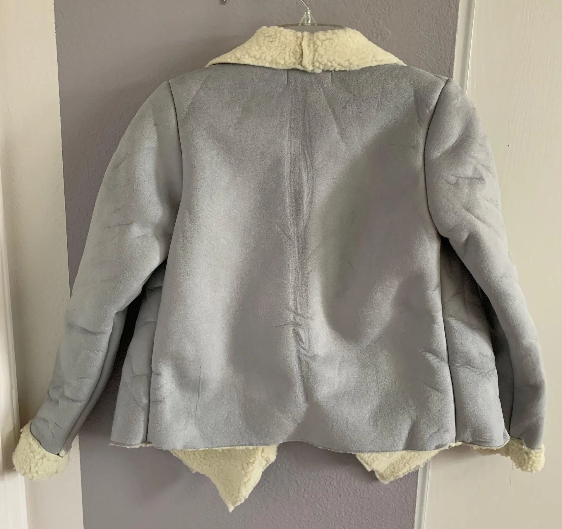 Shearling Waterfall Jacket - Image 3