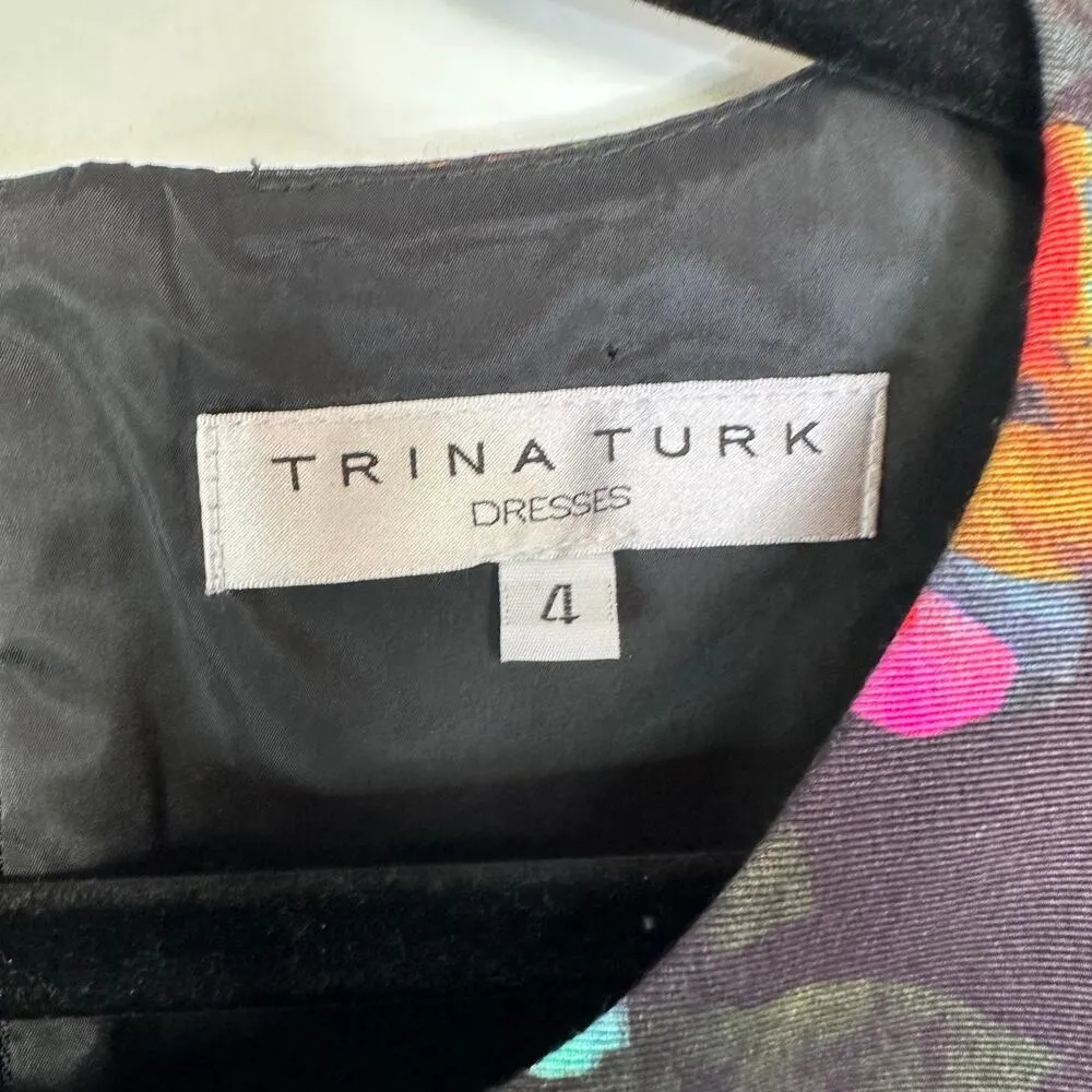 Trina Turk Hanna Fit & Flare Cocktail Dress - Image 3