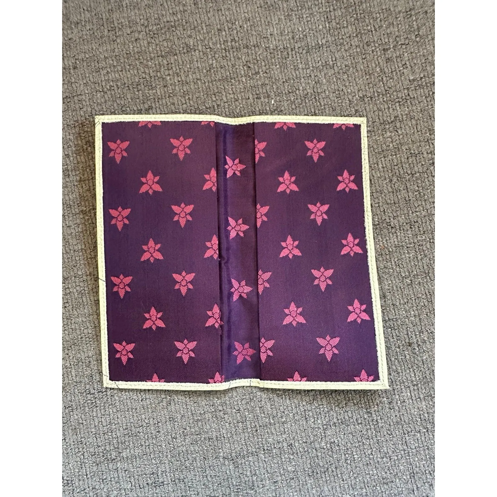 Anuschka Hand-Painted Genuine Leather Artistic Bi-Fold ID Checkbook Wallet - Image 4