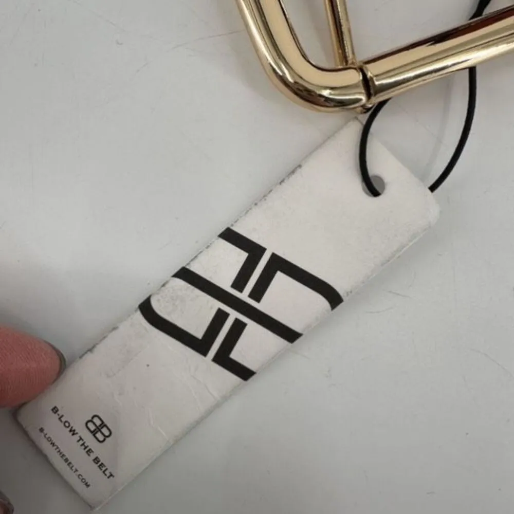 NWT B-Low The Belt Women's Genuine Leather Waist Belt Red Black Size Medium - Image 8