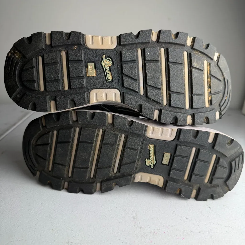 Danner Womens Run Time 3 Composite Toe Work Sneaker Boots Teal Mint 7.5 Black - Image 6