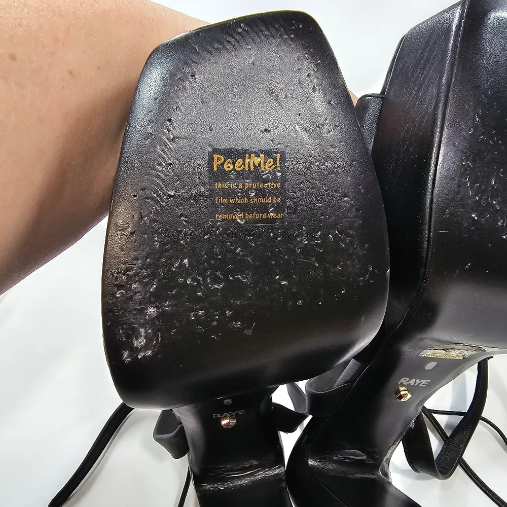 RAYE Dot Heel in Black - Image 8