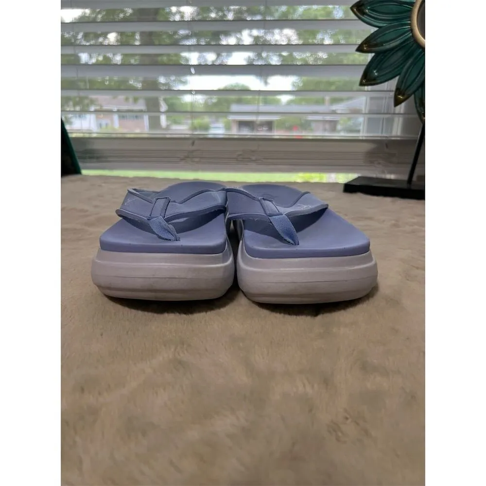 Reef Women's Platform Sandals Size 8 Blue Cushioned Summer Casual - Image 6
