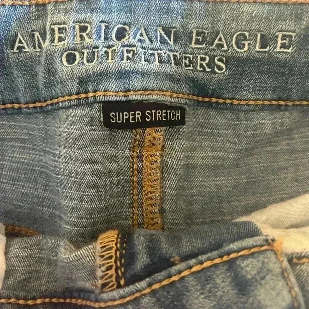 American Eagle Outfitters super stretch high rise shortie size 8 - Image 2
