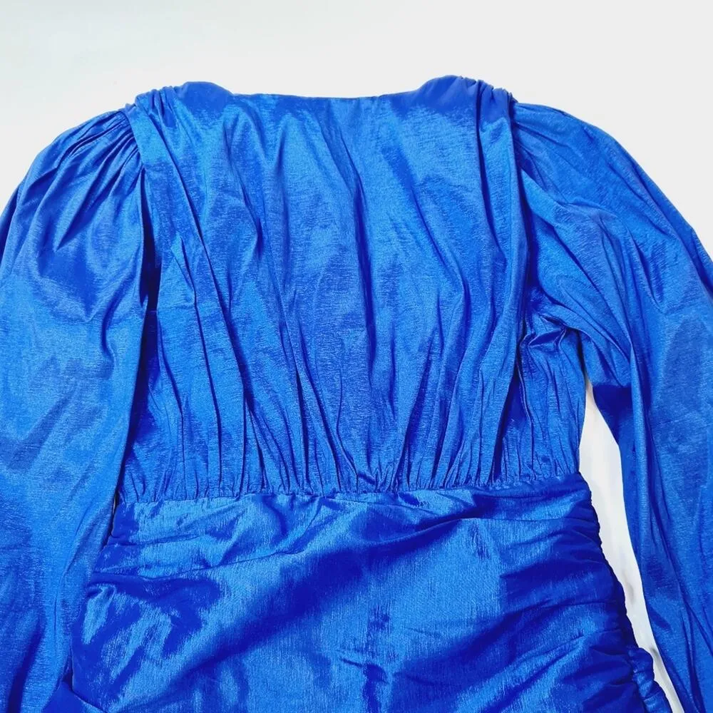 Lovers and Friends Tyra Mini Dress in Indigo Blue Small - Image 10