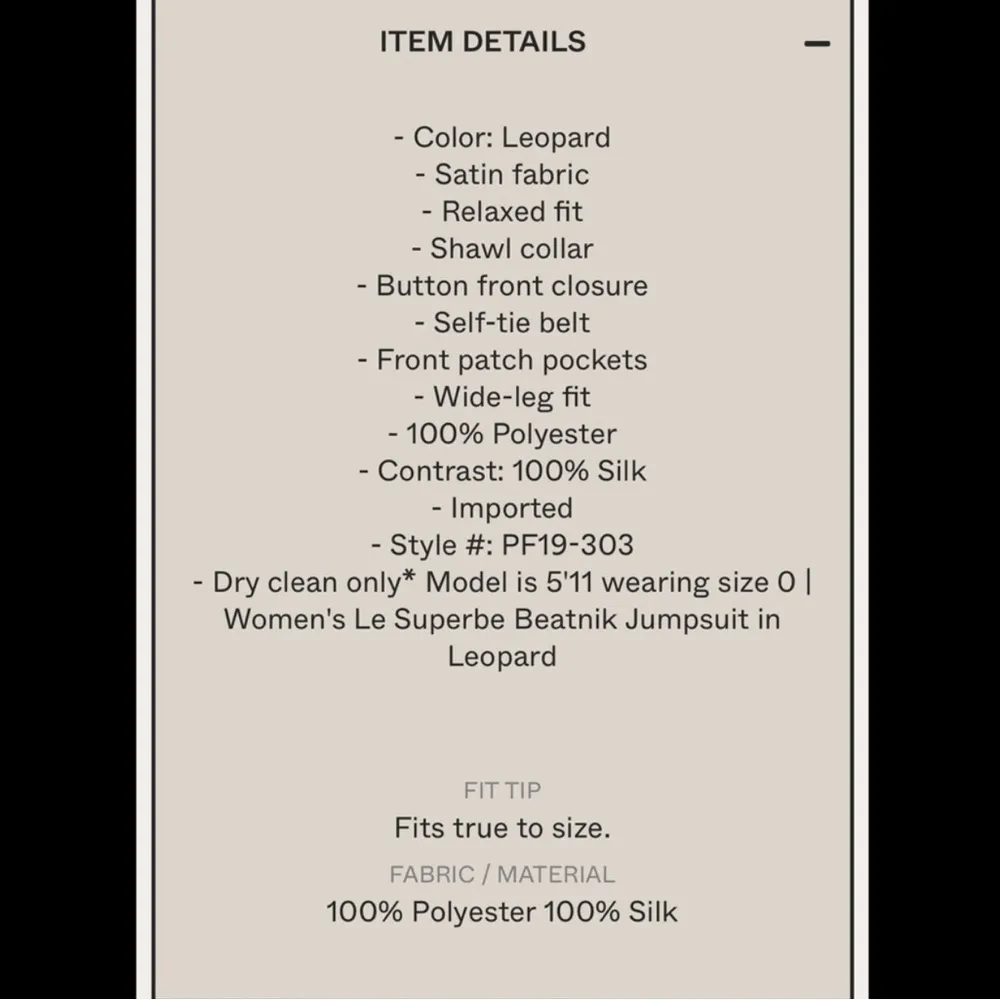 Le Superbe Beatnik Silk Cheetah Pajama Inspired Jumpsuit Cropped Animal Print 4 - Image 5