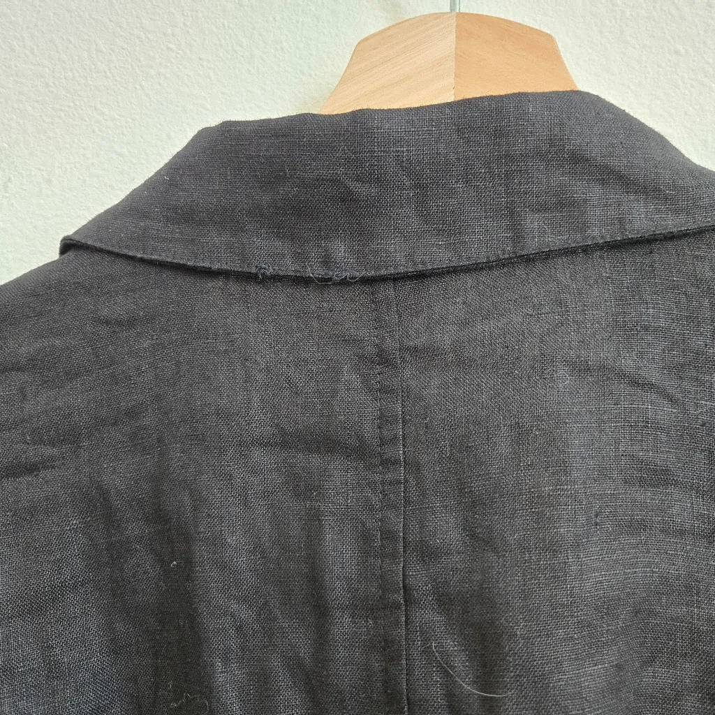 Saks Fifth Avenue Black Long Sleeve Dress Xs New With Tags - Image 14