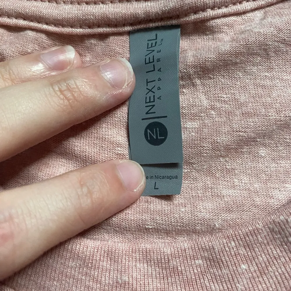 Teach Love Inspired Floral Pink Short Sleeve Shirt - Image 5