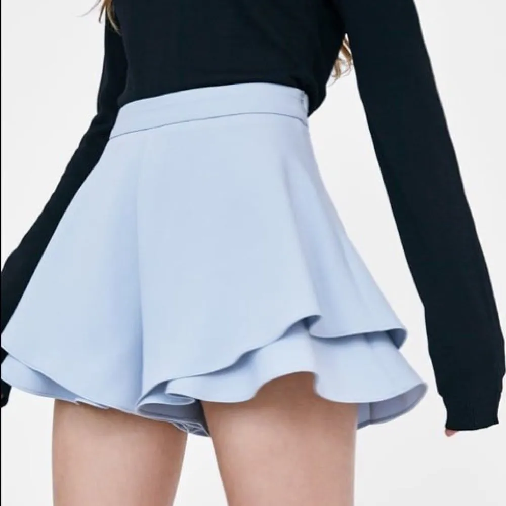 ✨ Zara Baby Blue Flutter Shorts✨ - Image 2