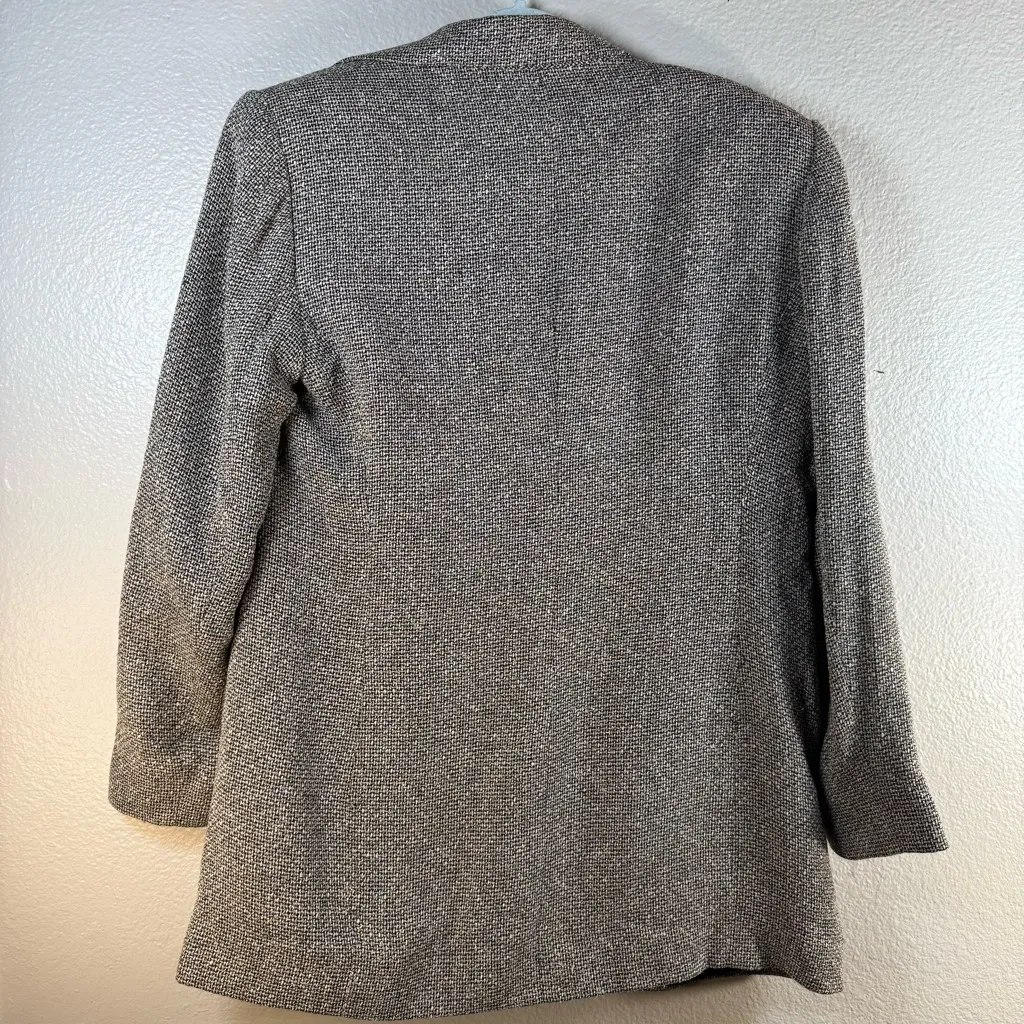 Linda Allard /Ellen Tracy  Gray Blazer SZ:12 - Image 2