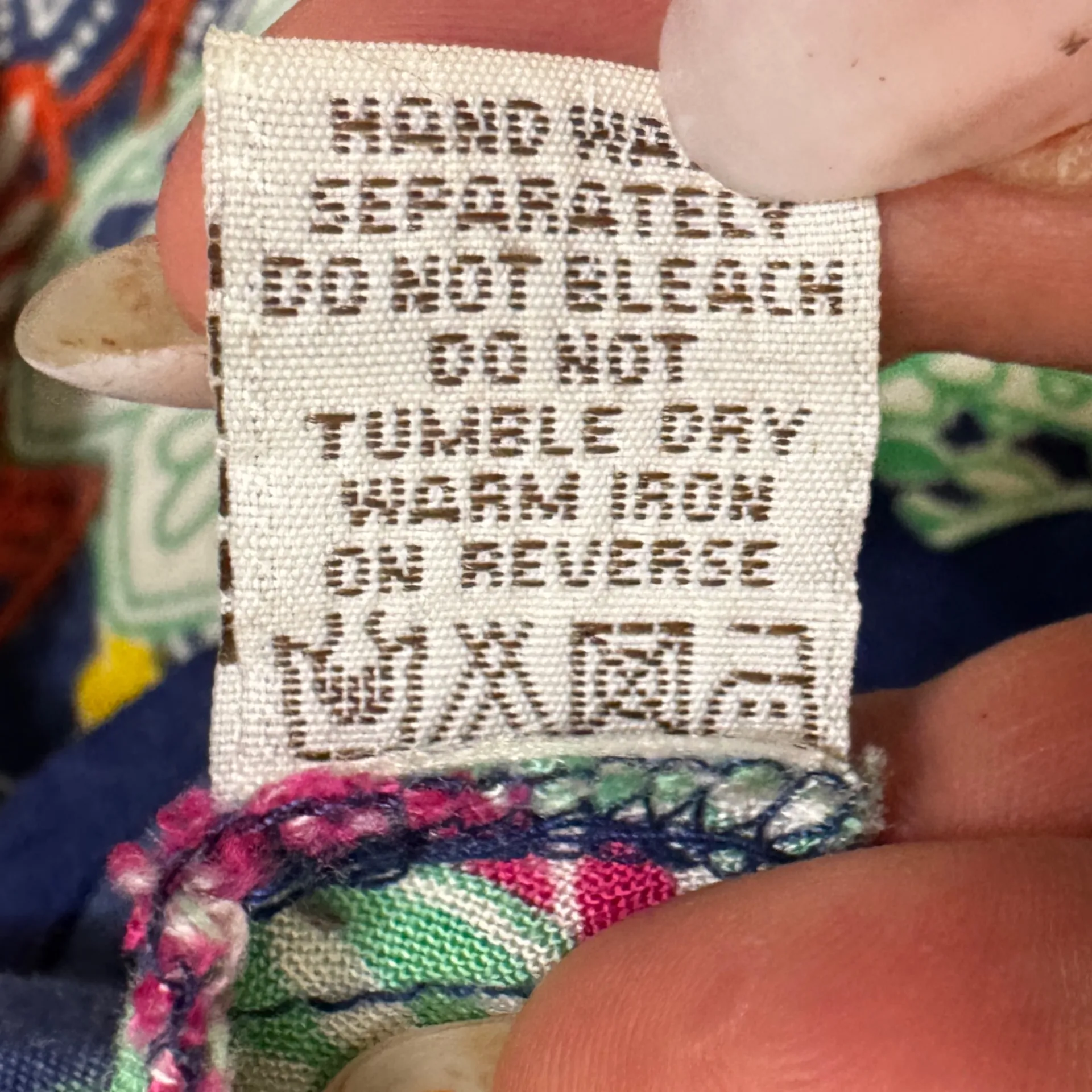 Magic 100% Rayon Boohoo Blue and Green Floral Patterned Maxi Dress - Image 13