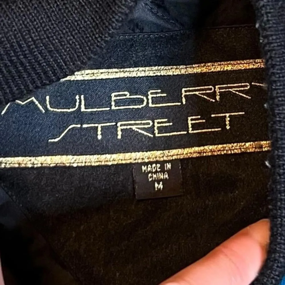 Vintage ‘90s Mulberry Street Velvet Winter Coat Funky 80s 90s Retro Funky Vibes Black Size M - Image 8