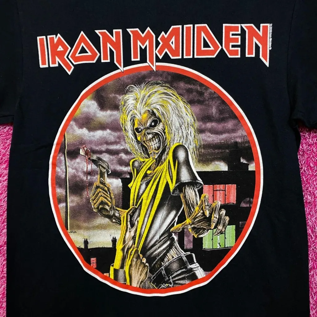 Iron Maiden Killers Black Rock tshirt size Small - Image 2