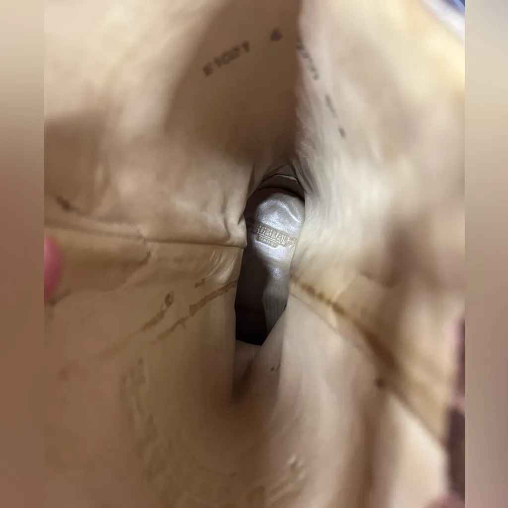 CORRAL WOMEN'S DIAMOND COWGIRL SNIP TOE TURQUOISE COGNAC BOOTS size 6 - Image 8