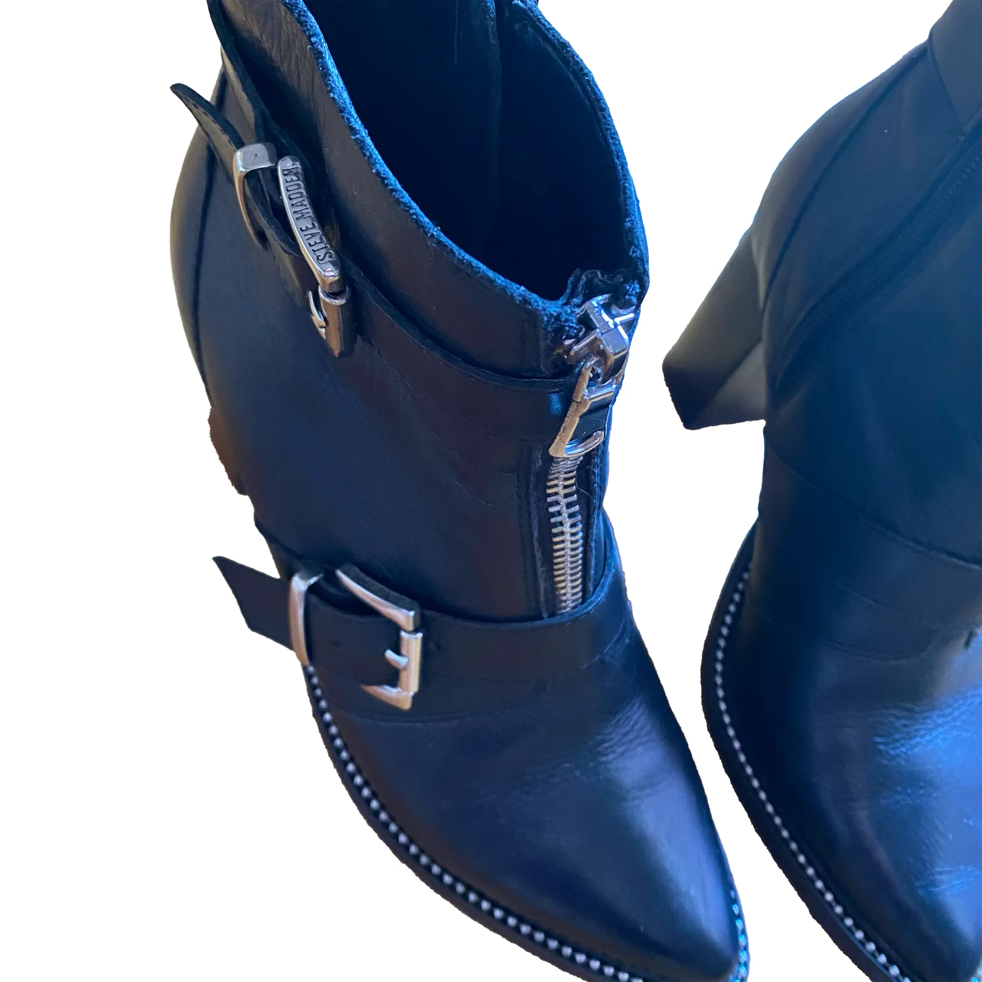 STEVE MADDEN STUDDED HALLE BOOTIE    - Image 2