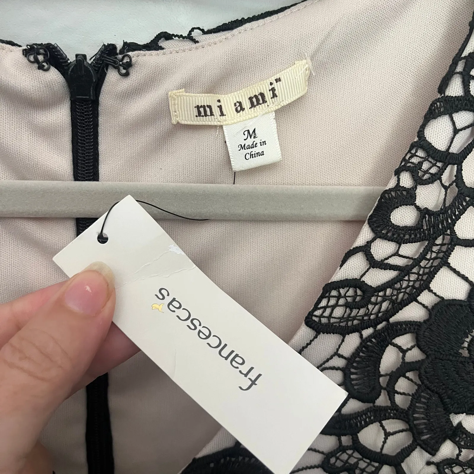 Y2K Miami Coquette Dress Sz M Whimsigoth Dark Fairy Lace Sheer Mesh Witchy Vampy - Image 14