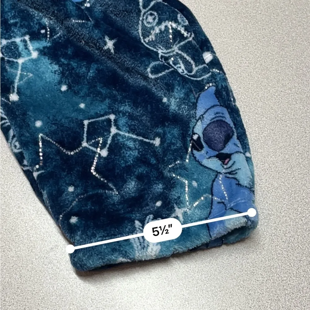 Disney Stitch Women's Jogger Pajama Pant size 2X blue waistband drawstring - Image 11