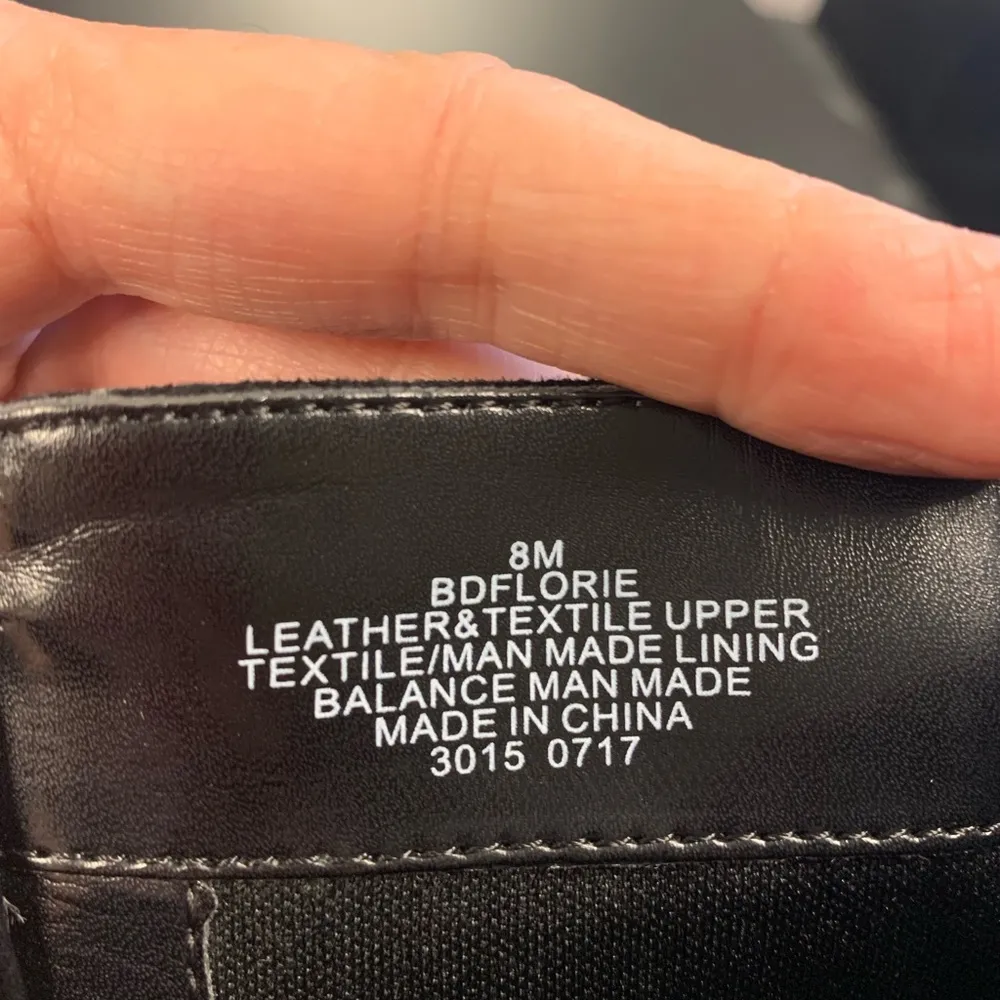 Bandolino  Black leather riding boots- Size 8 - Image 10