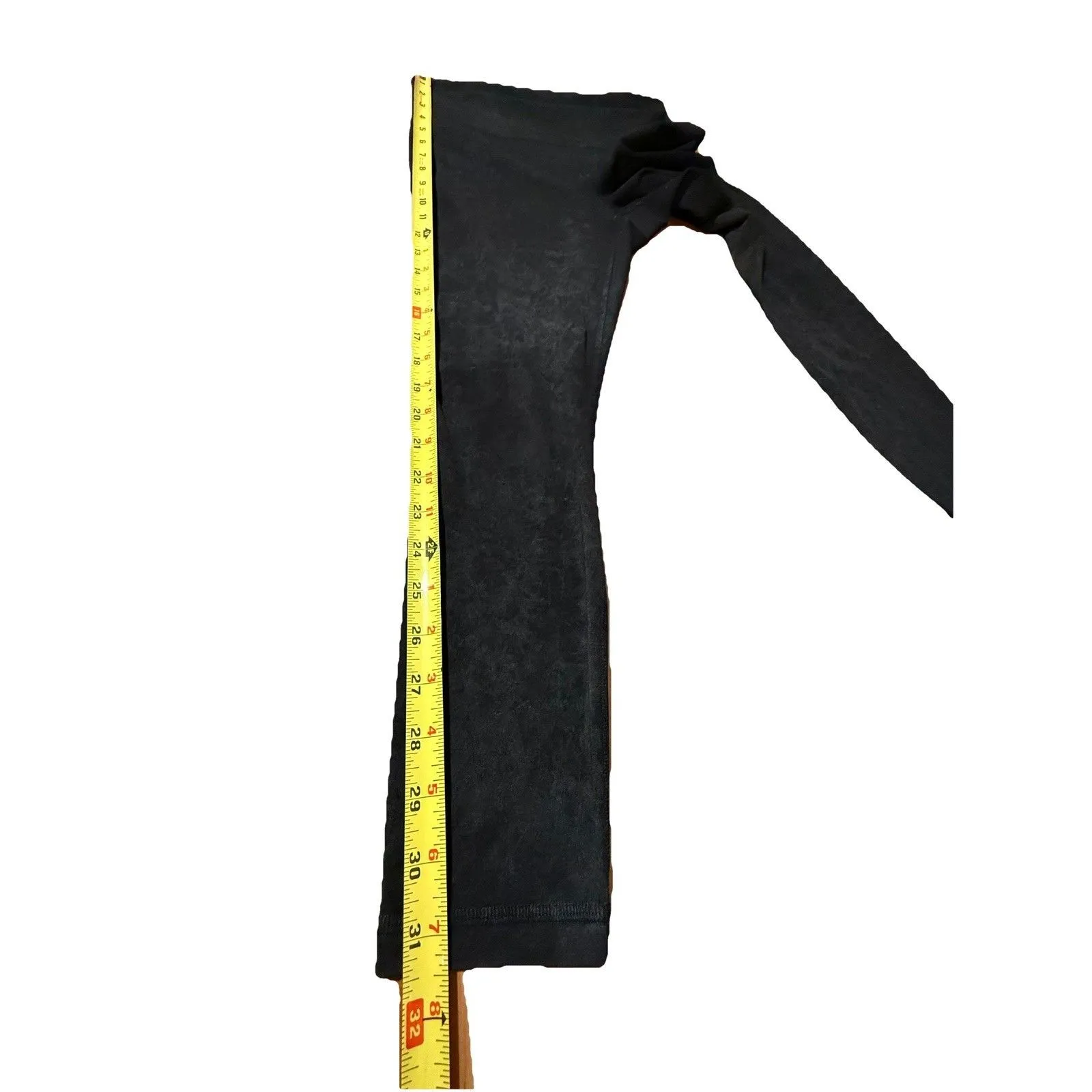 Athleta Elation Misty Lace Tight Women's Small Black Grey Metallic Leggings - Image 6