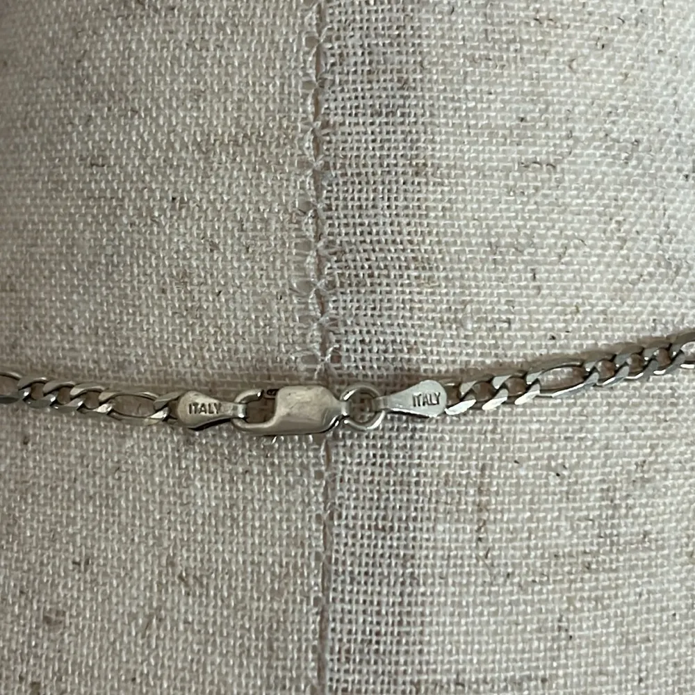 .925 Italy Silver Nicole Hebrew Necklace - Image 4