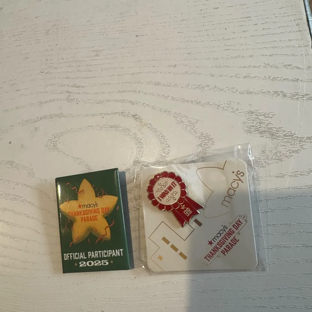 Macy's  Limited Edition Enamel Pin - Image 3