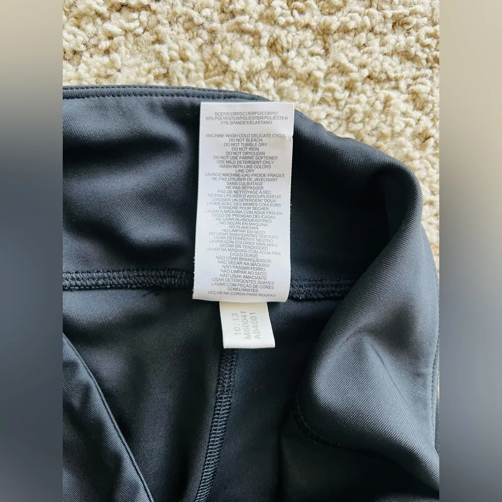 Adidas Black Cropped Leggings - Image 5