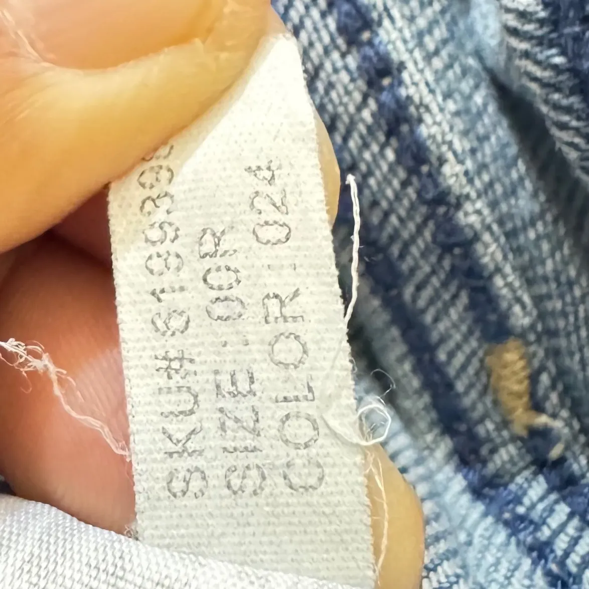 Abercrombie Fitch Super Skinny High Rise Jeans Embroidered Ripped Frayed W24 L29 - Image 4