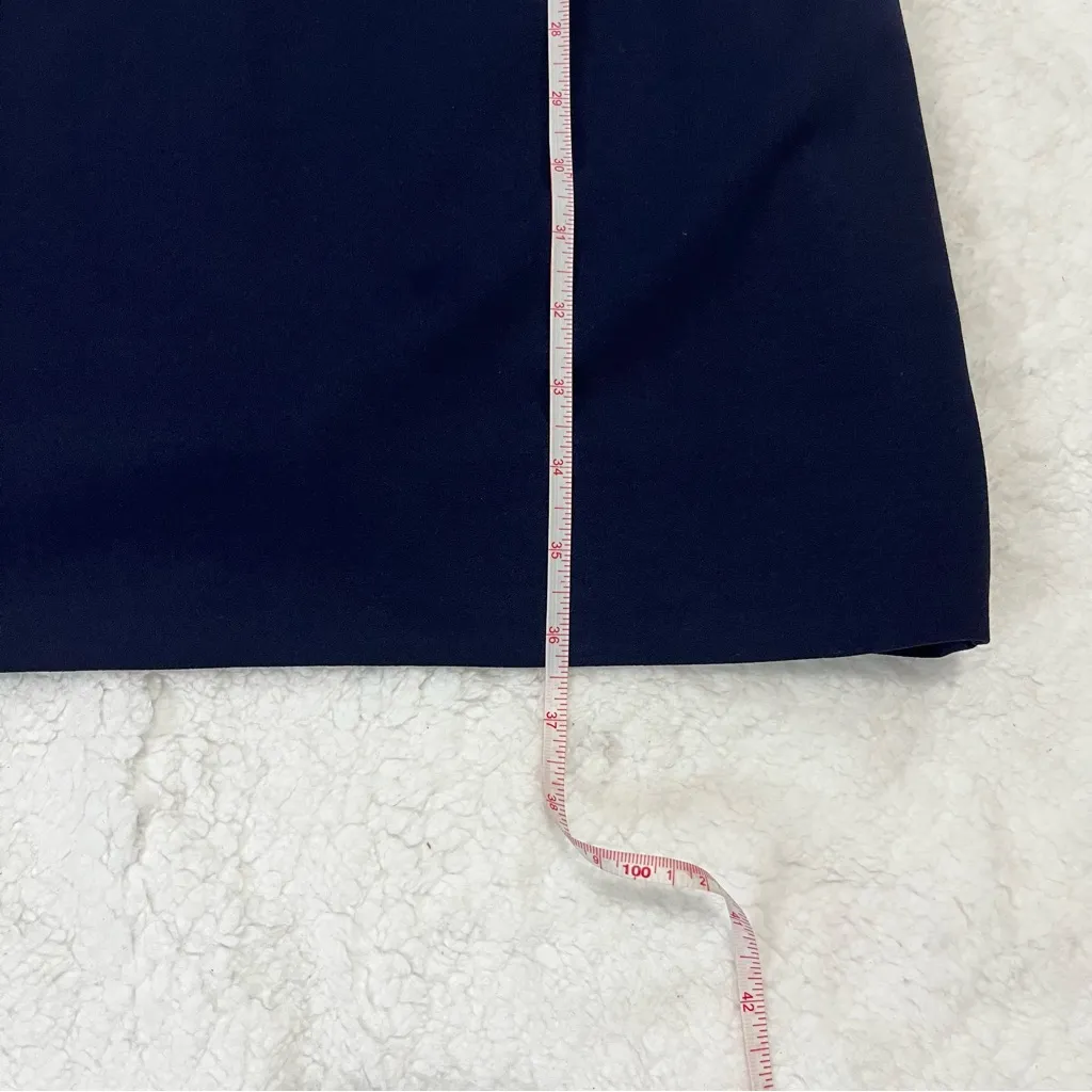 Connected Apparel Women's Dress Sz 6 Blue 3/4 Bell Sleeve Sheath Casual Cocktail - Image 5