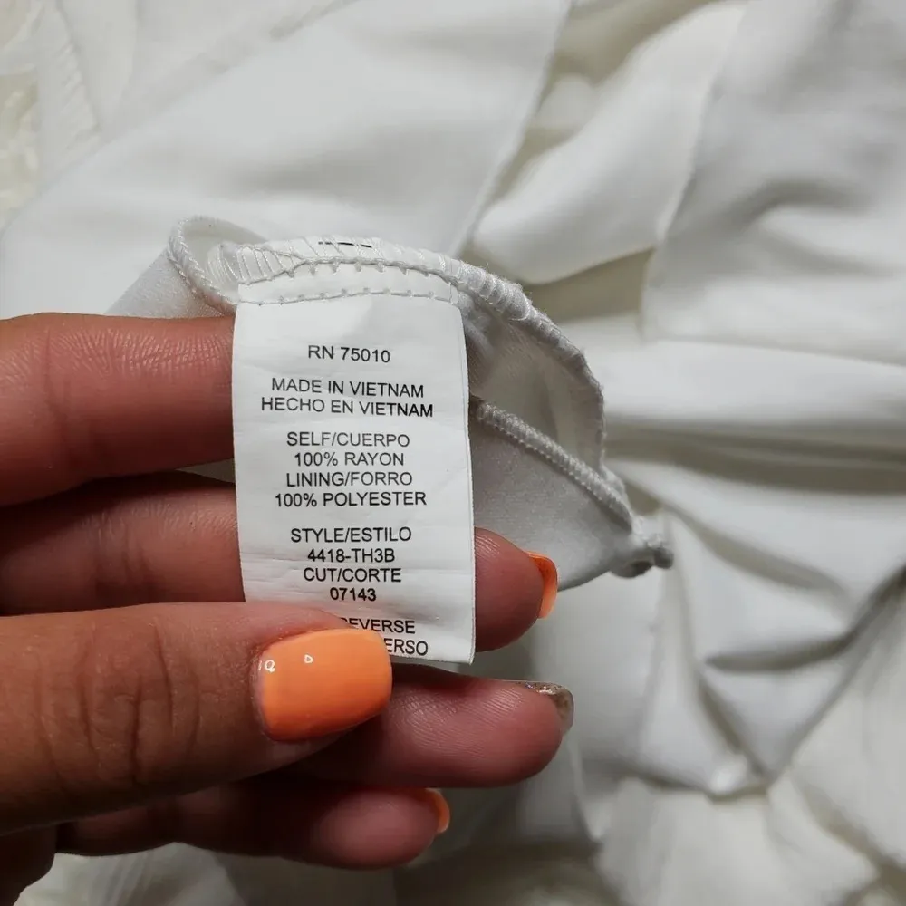 City Triangles White Dress - Image 7