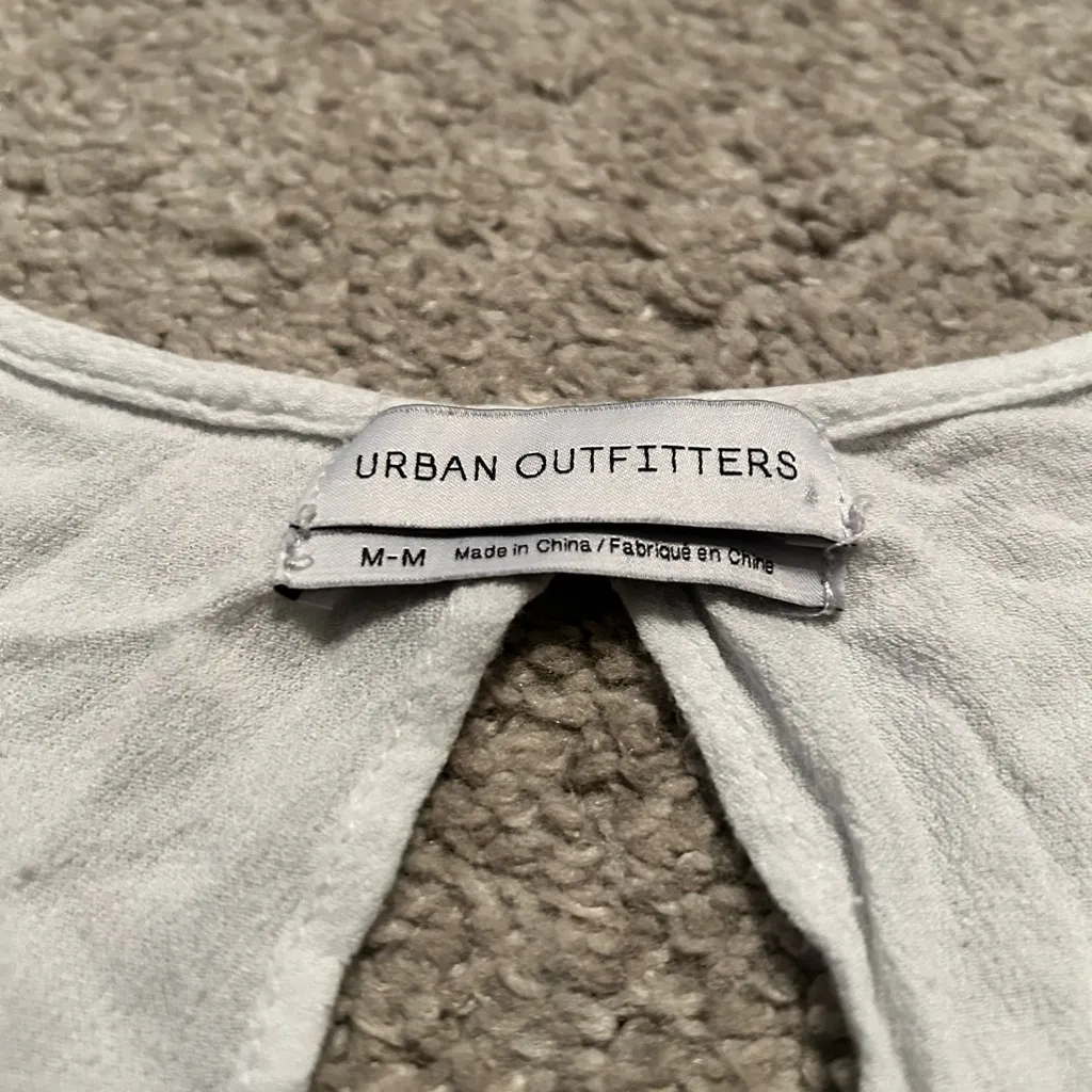 Urban Outfitters‎ Peplum Babydoll Top white - Image 5