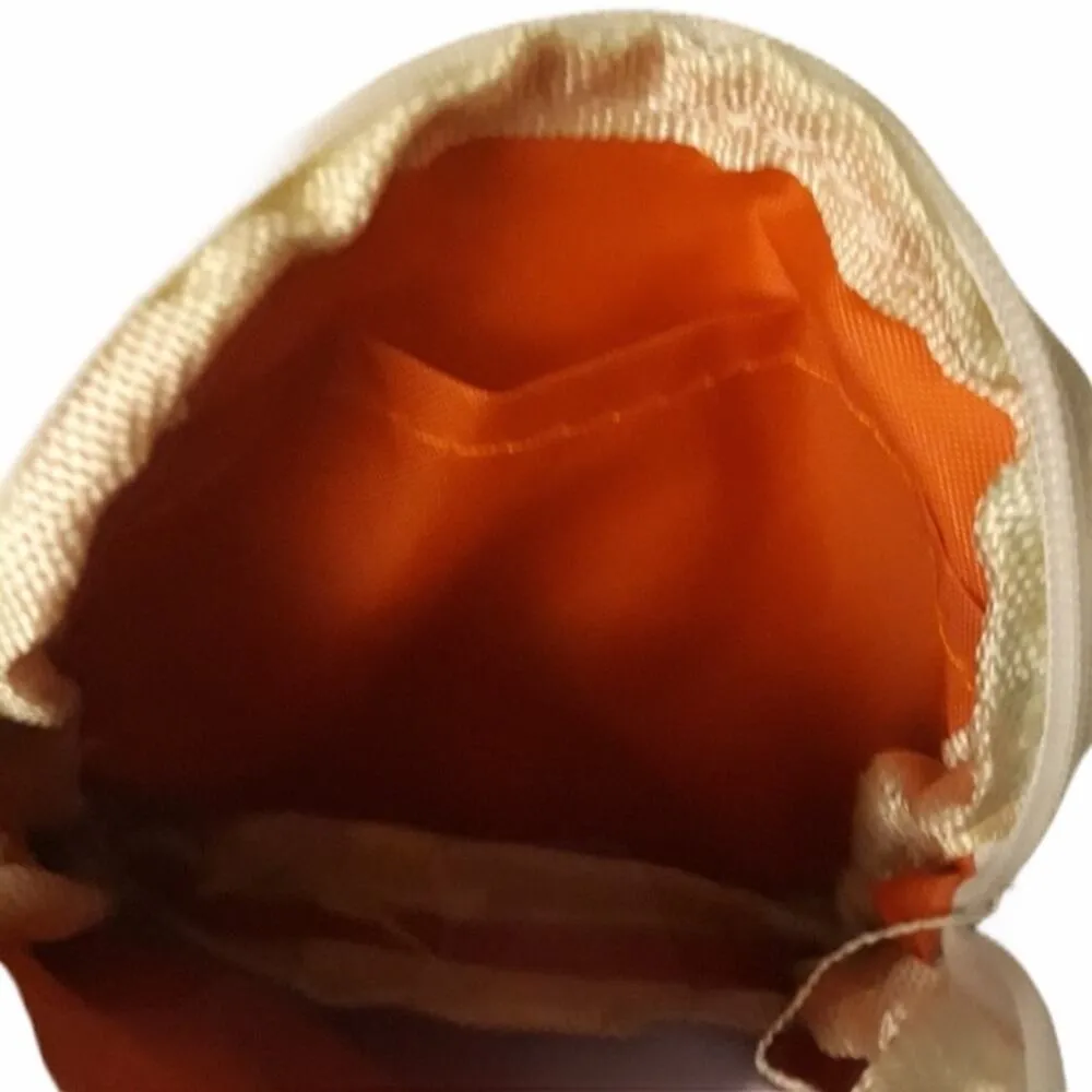 Gadget Bag Aqua Boho Print 4.5” x 4.5” Blue - Image 3