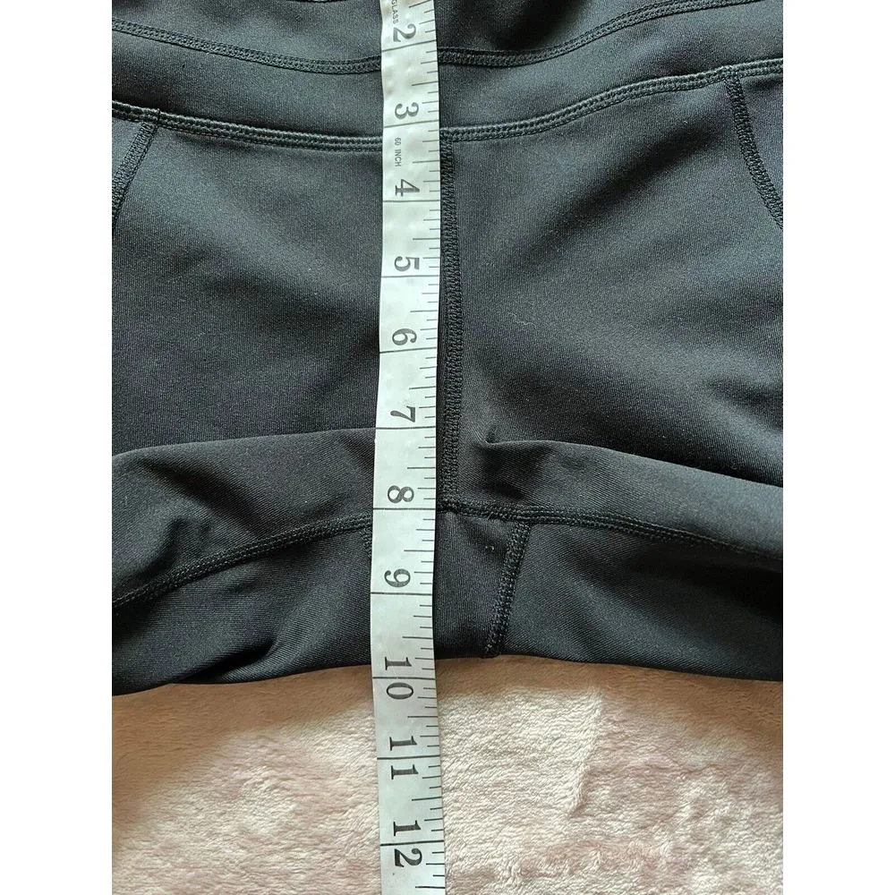 Athleta‎ Aura Sonar Women's Capri Mesh Legging Black Size Small - Image 7