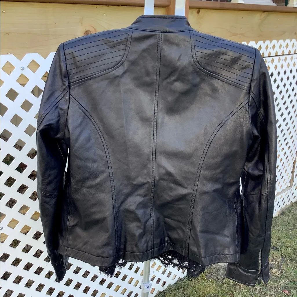 Genuine leather jacket 🌷stylish🌷 - Image 12