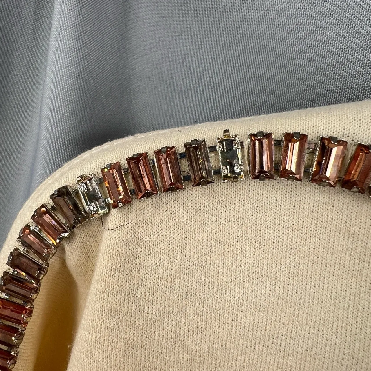 COLLINA STRADA Gradient Tie Dye Sweatshirt Gemstone Trim Size M Pink Size M - Image 3