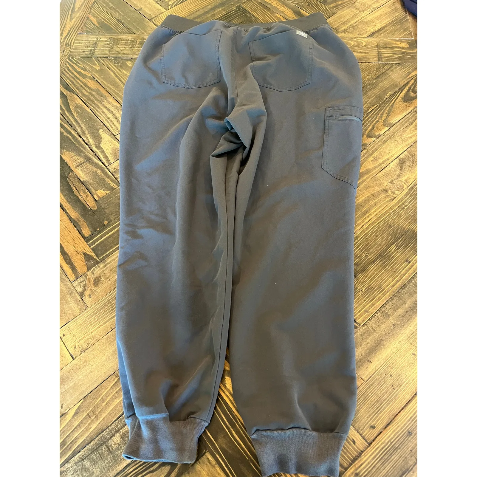 FIGS Technical Collection Size XXL High Waisted Zamora Jogger Scrub Pants Gray - Image 4