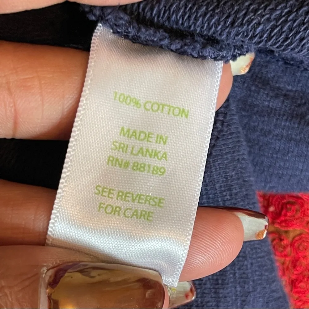 LILLY PULITZER | Blue Kangaroo Pocket Pullover Sz XS - Image 67