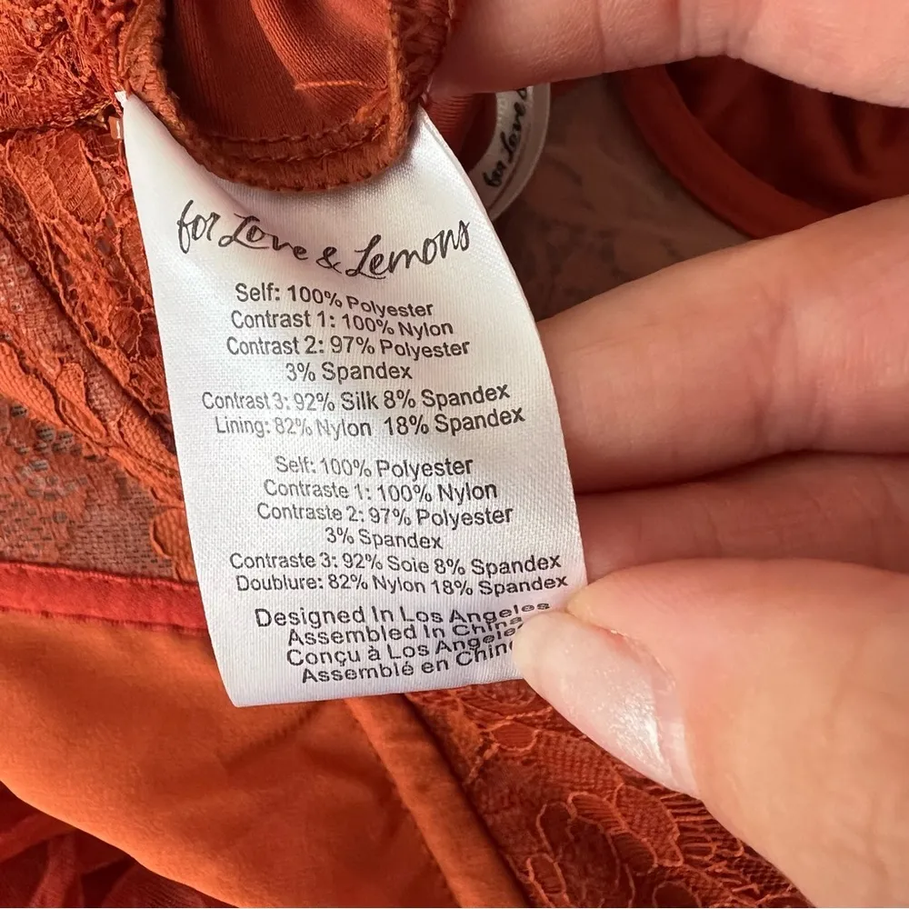 NEW NWT  x Revolve Bustier Gown In Rust - Image 12
