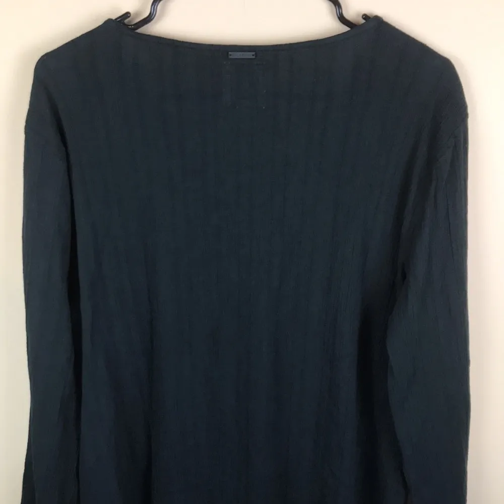 Billabong Women’s Boho Black Lace-Up Tassel Front Beach Cover-Up Tunic Dress - Image 7